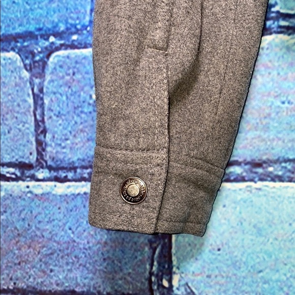 Aeropostale Women's Jacket Medium Gray Satin - Picture 5 of 7